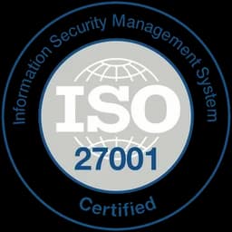 ISO 27001 certification mark